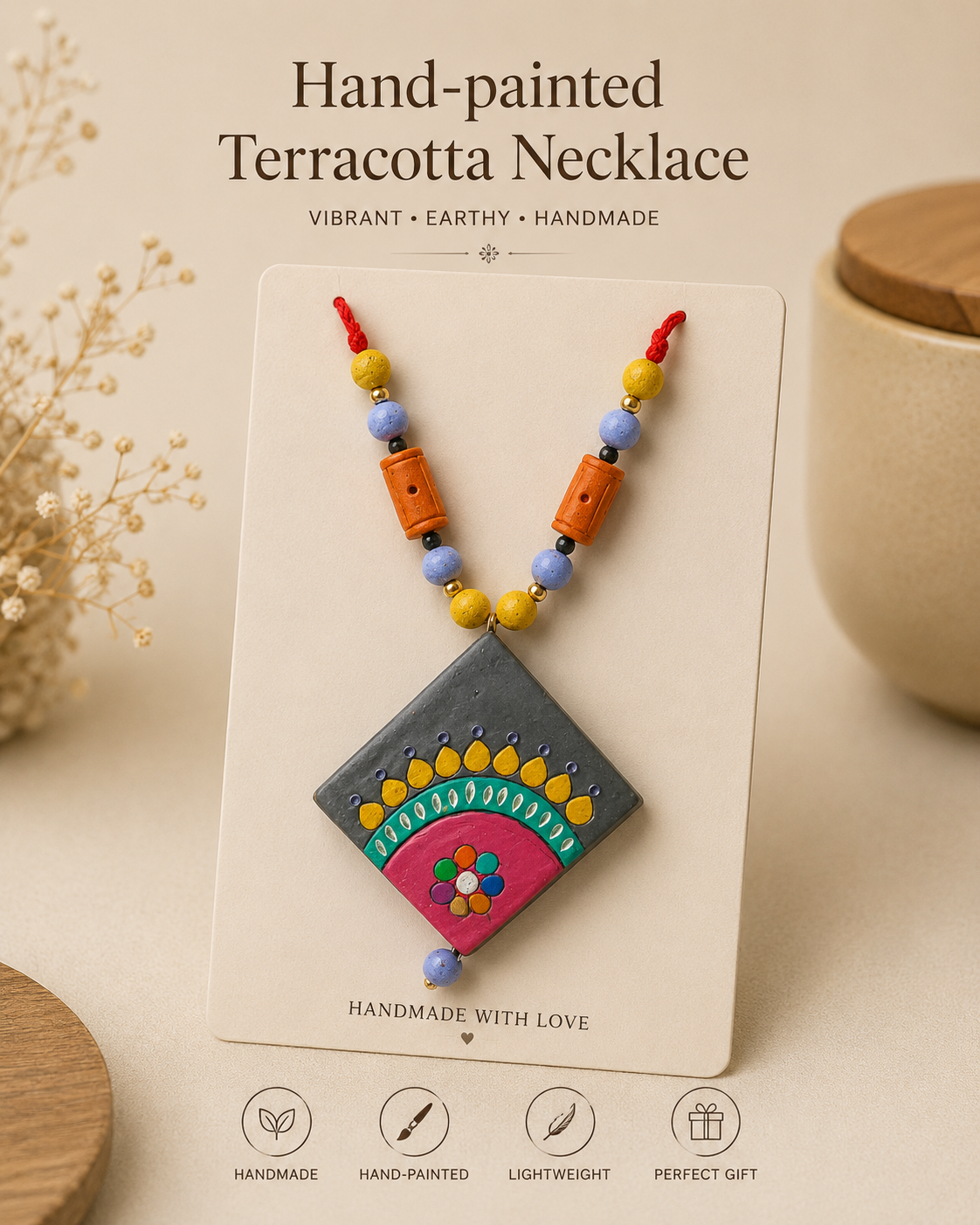 Terracotta Necklace