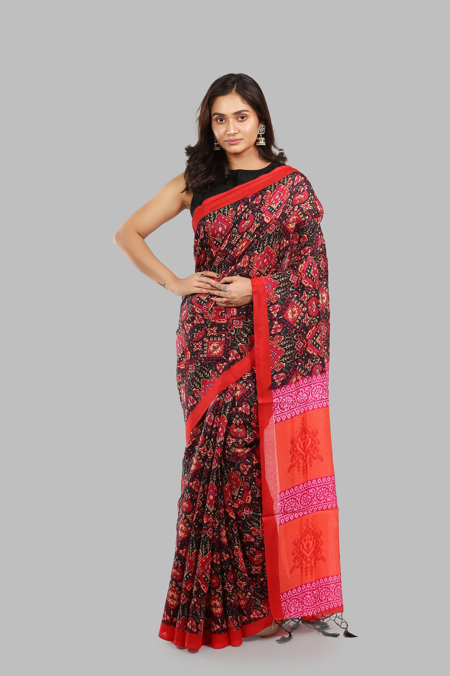 Artistic Ruddy Raw Silk