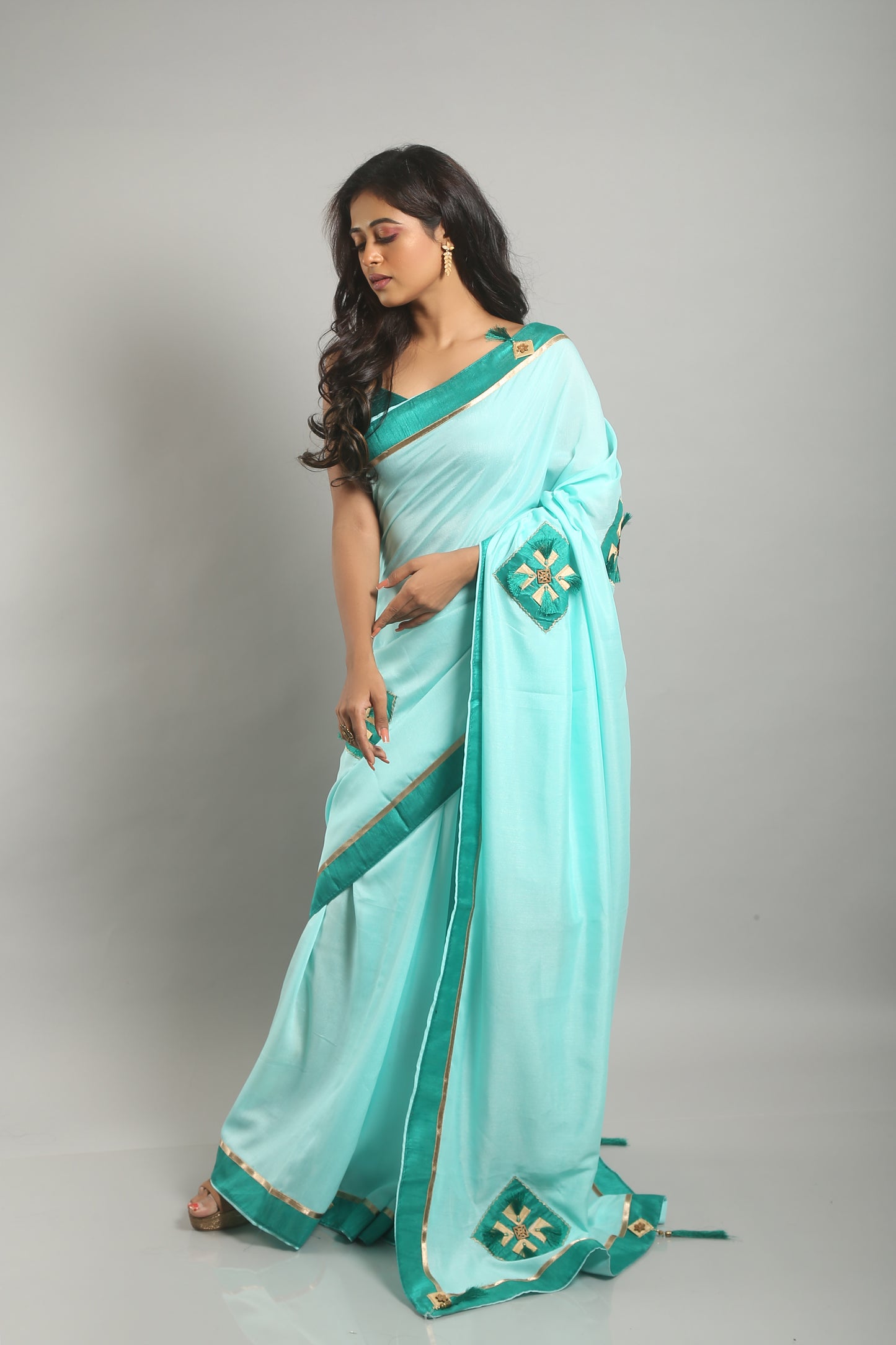 Cold Pastoral Saree