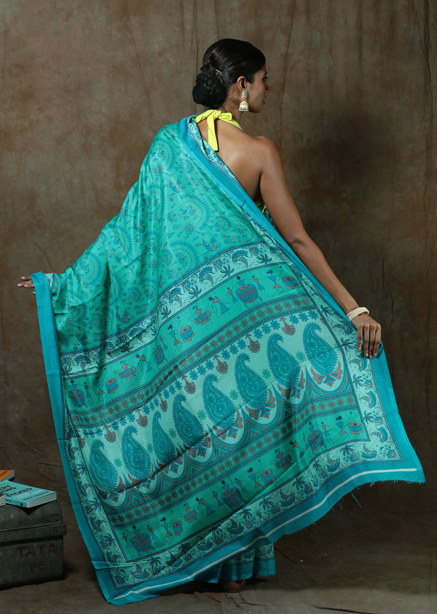Kasme Vaade Nibhayenge Warli Saree