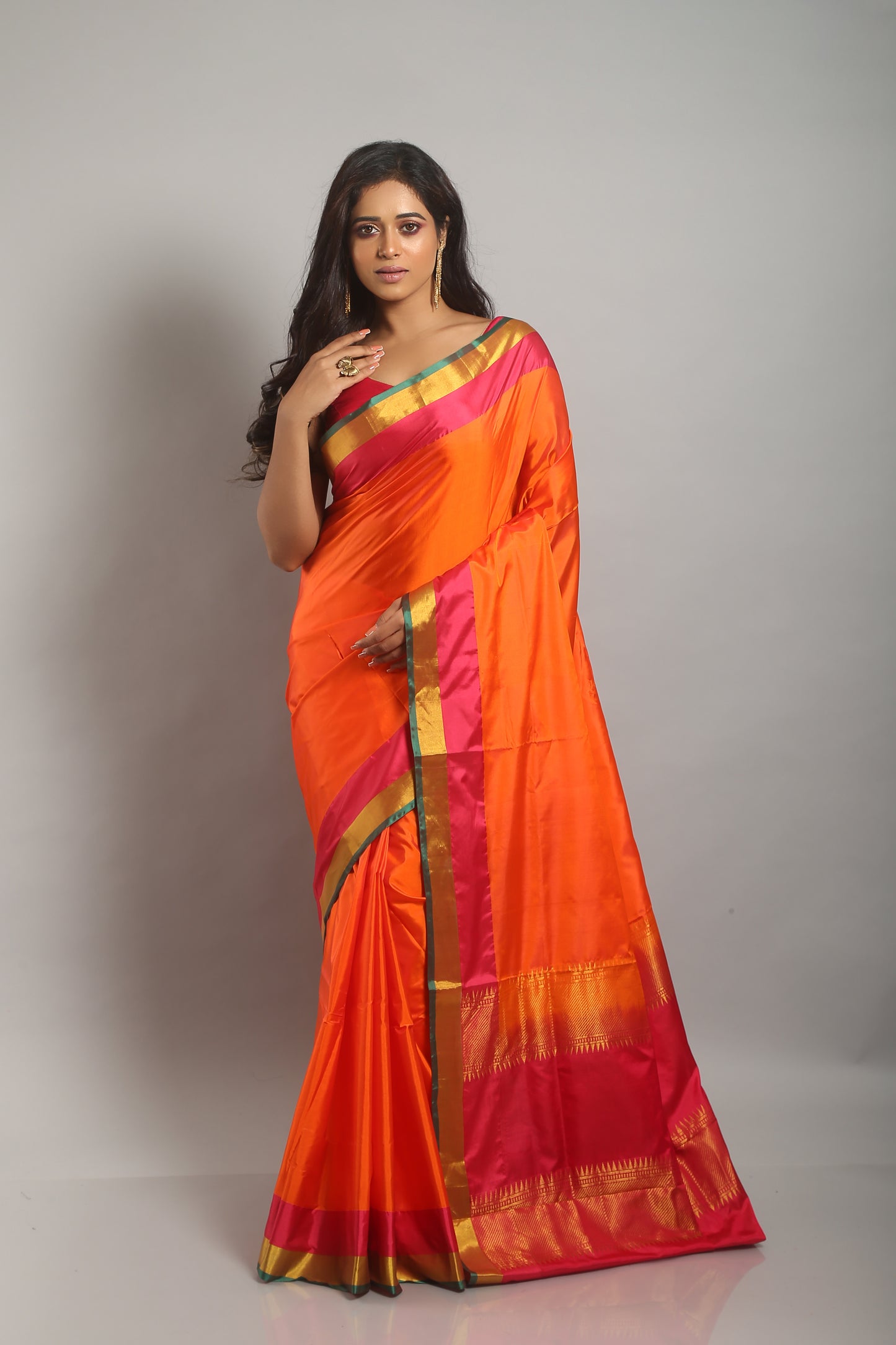 Vocal Titian Saree