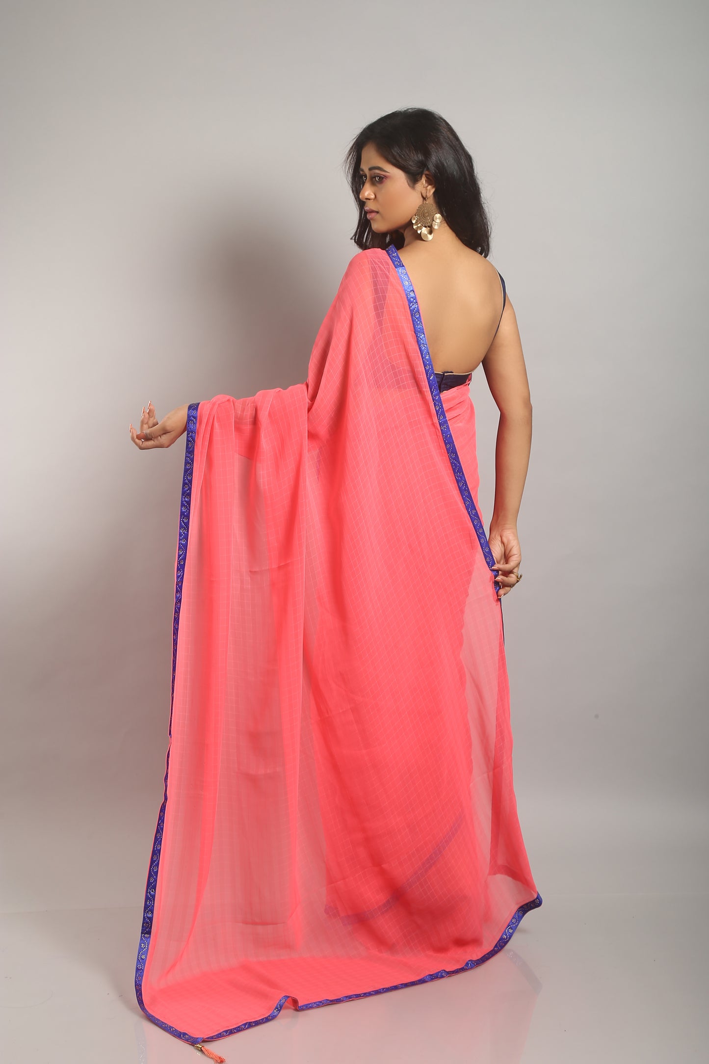 Zippy Rose Saree