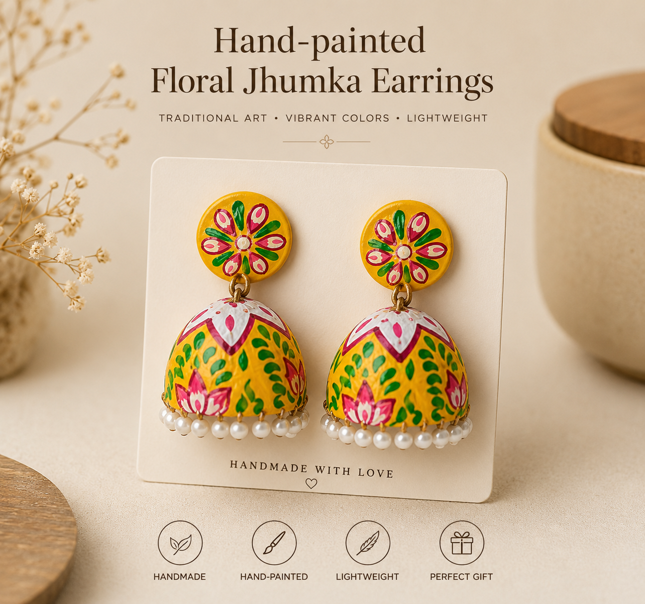 Terracotta Jhumka
