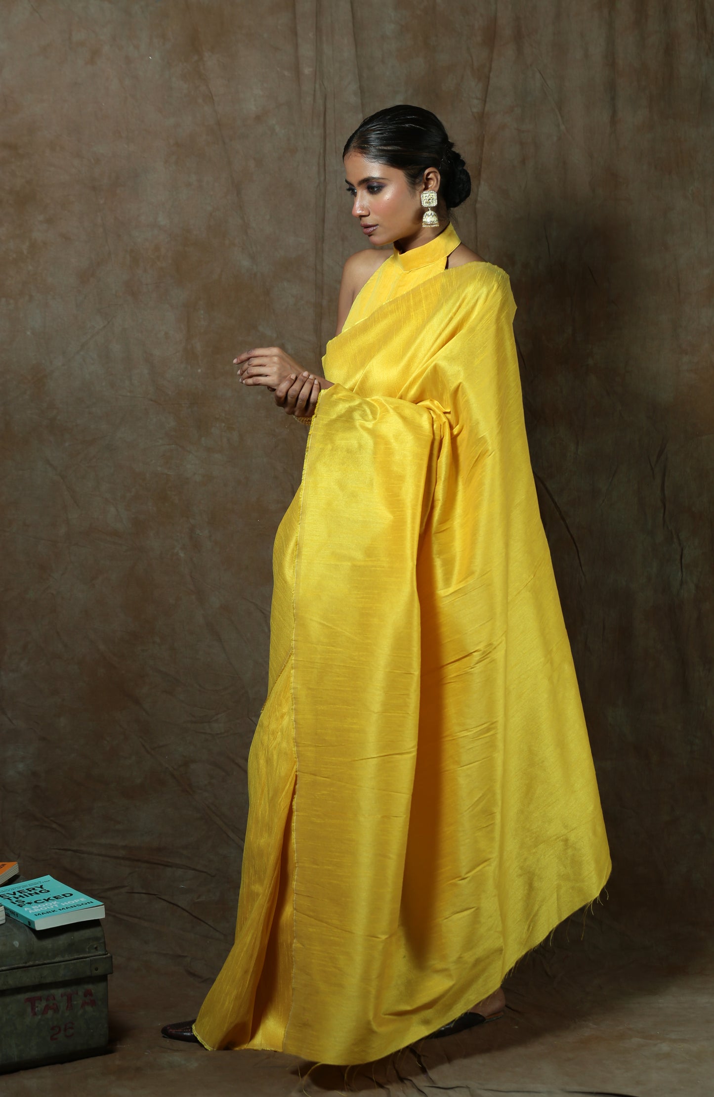 Agar Tum Sath Ho - Raw Silk Saree
