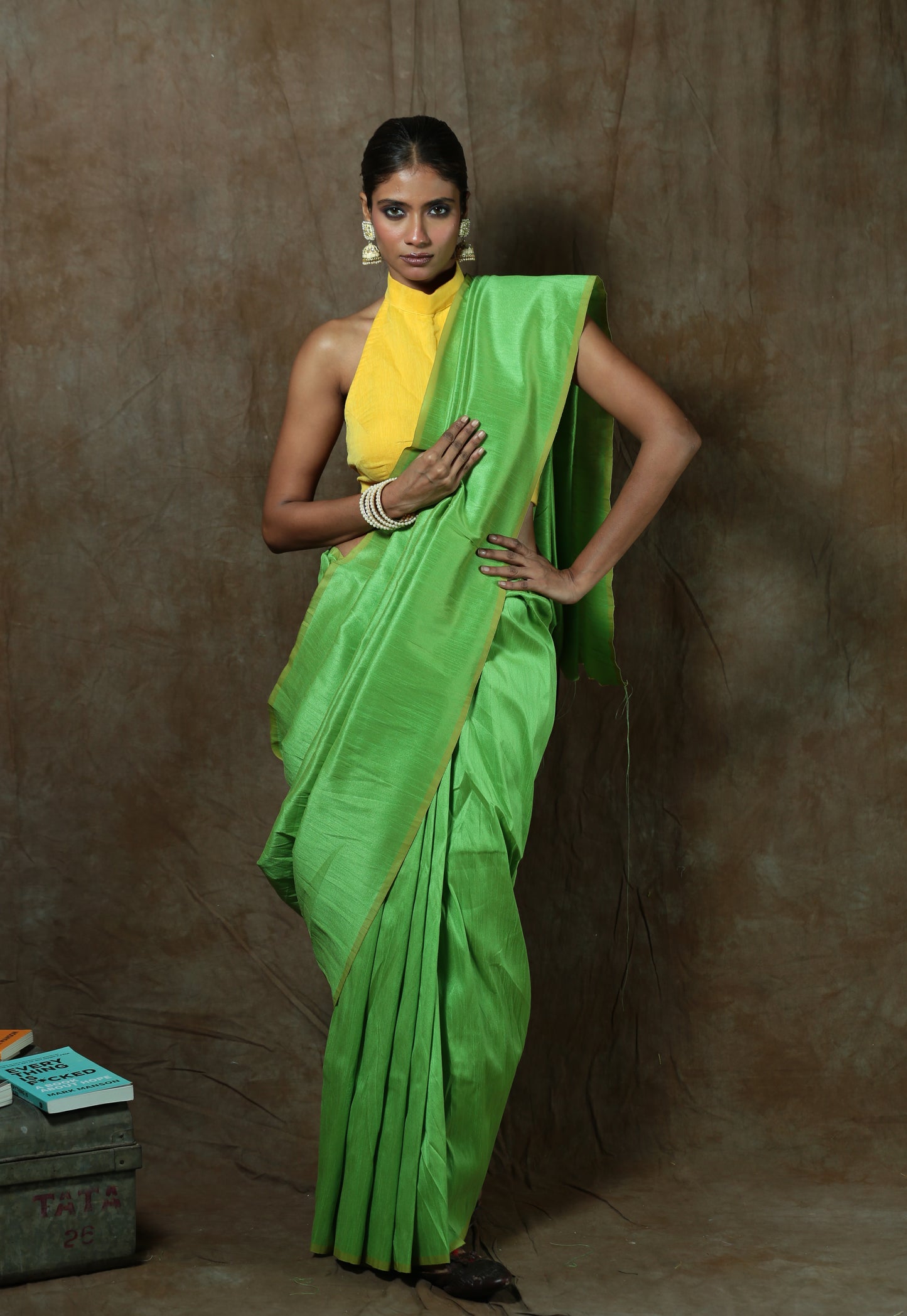 Agar Tum Sath Ho - Raw Silk Saree