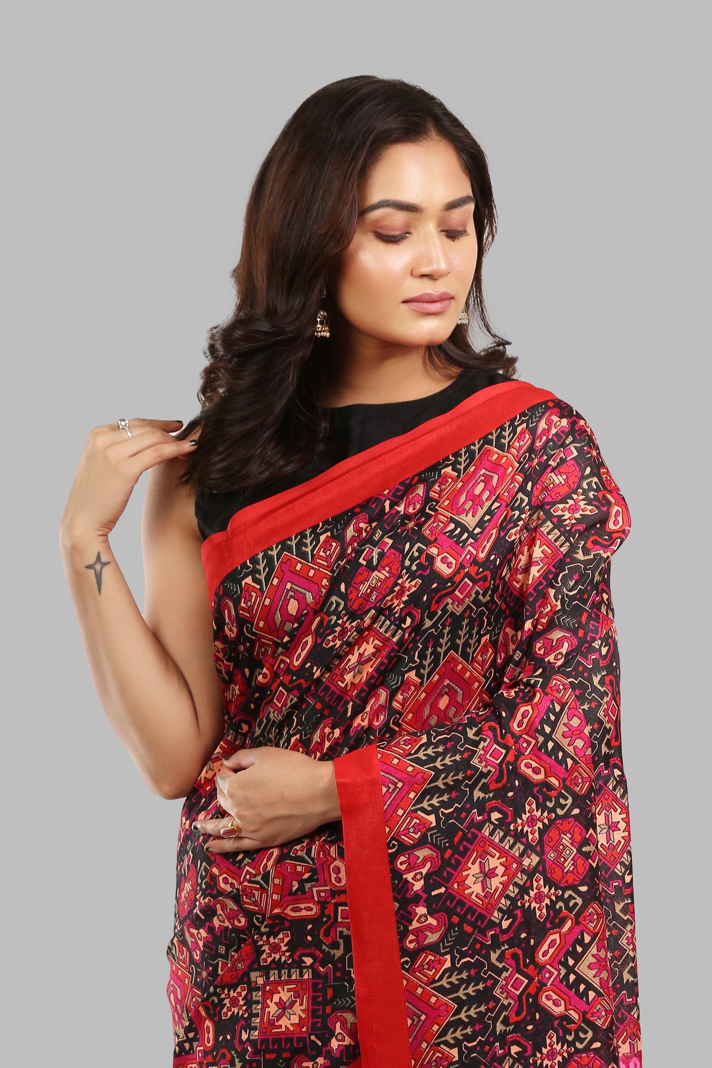 Artistic Ruddy Raw Silk