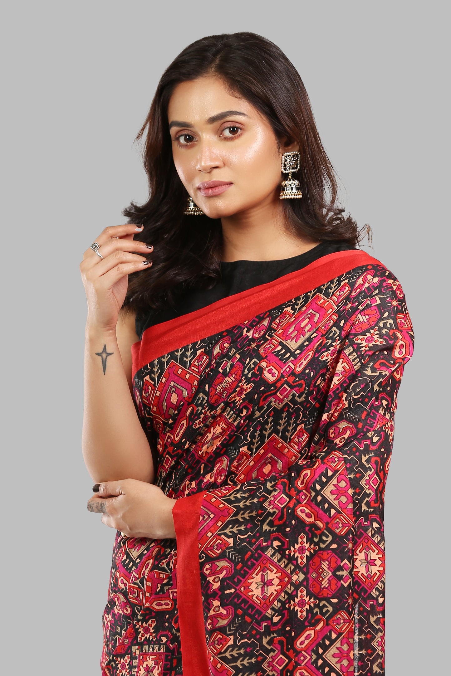 Artistic Ruddy Raw Silk