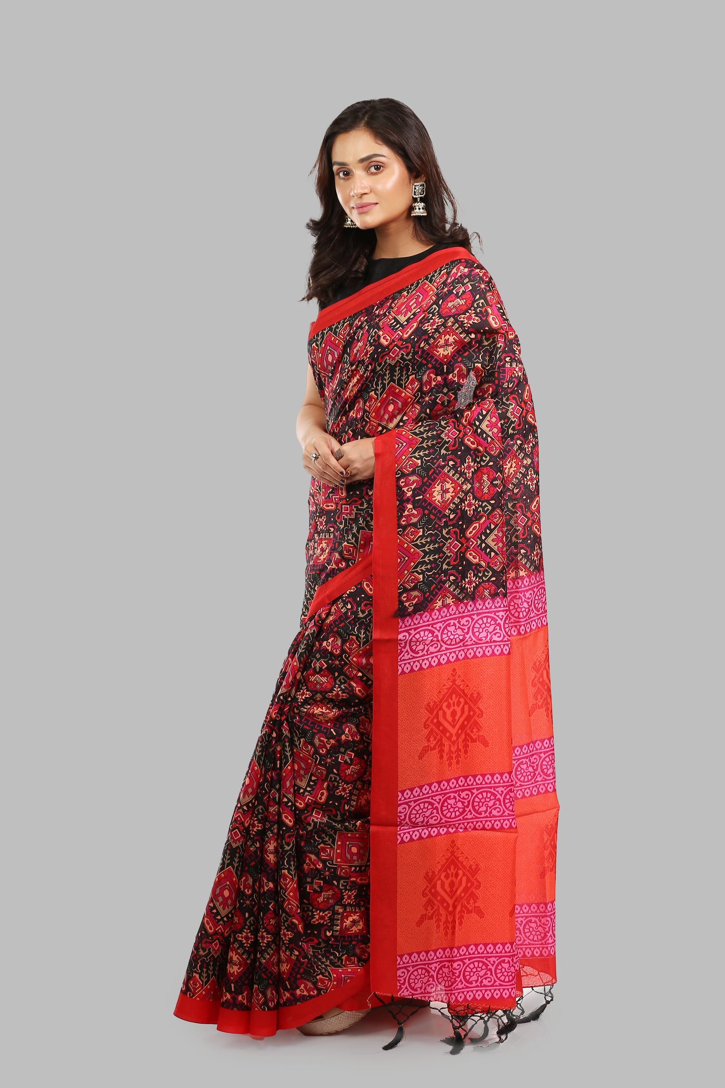Artistic Ruddy Raw Silk