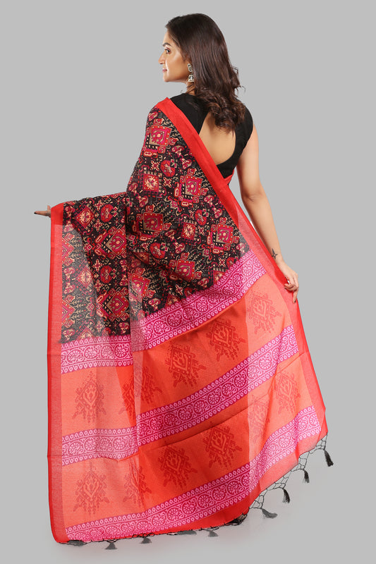 Artistic Ruddy Raw Silk