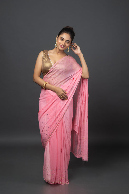 Blush Crush Soft Saree