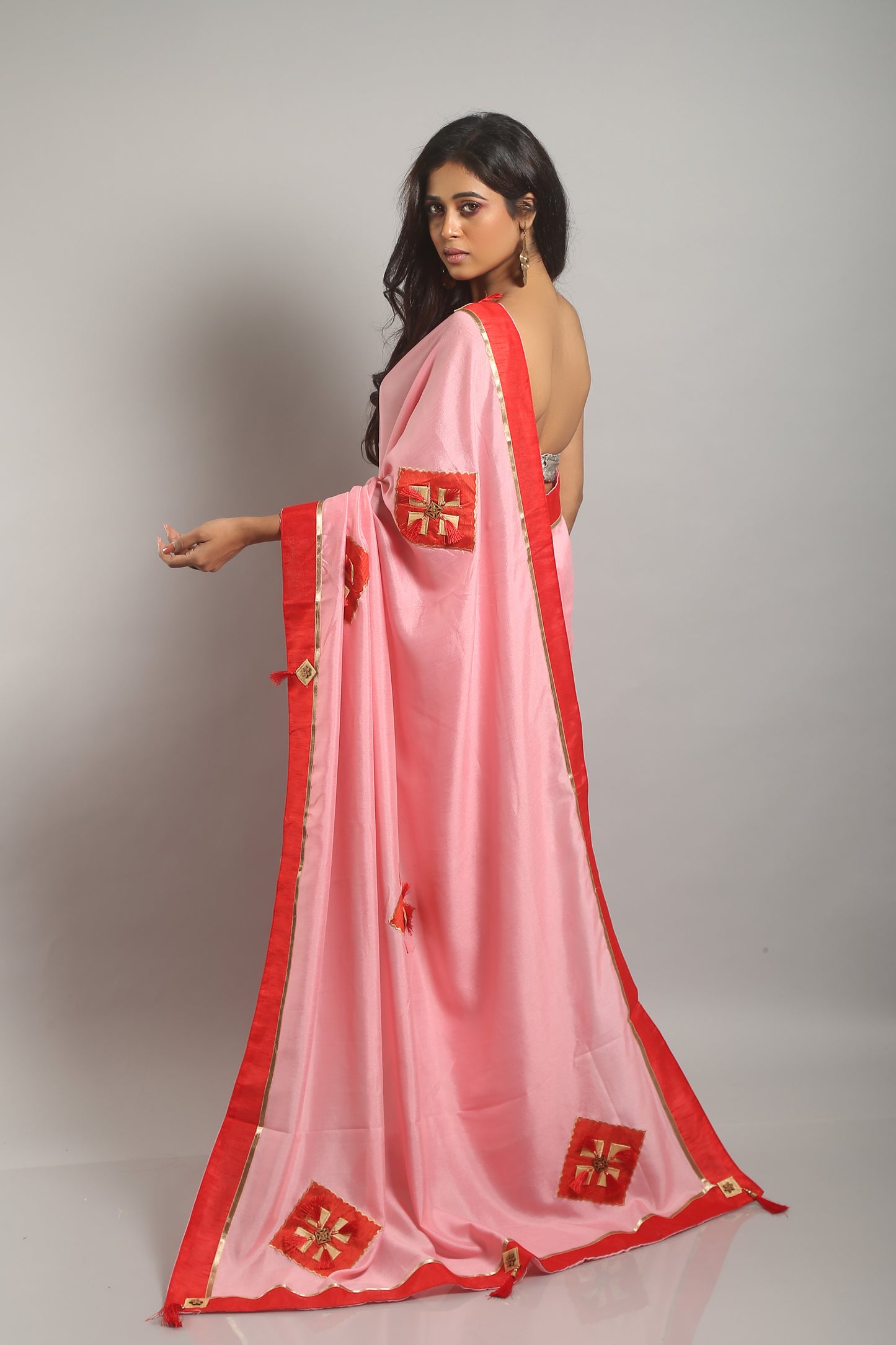 Cold Blushing Saree