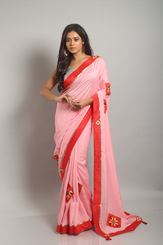 Cold Blushing Saree