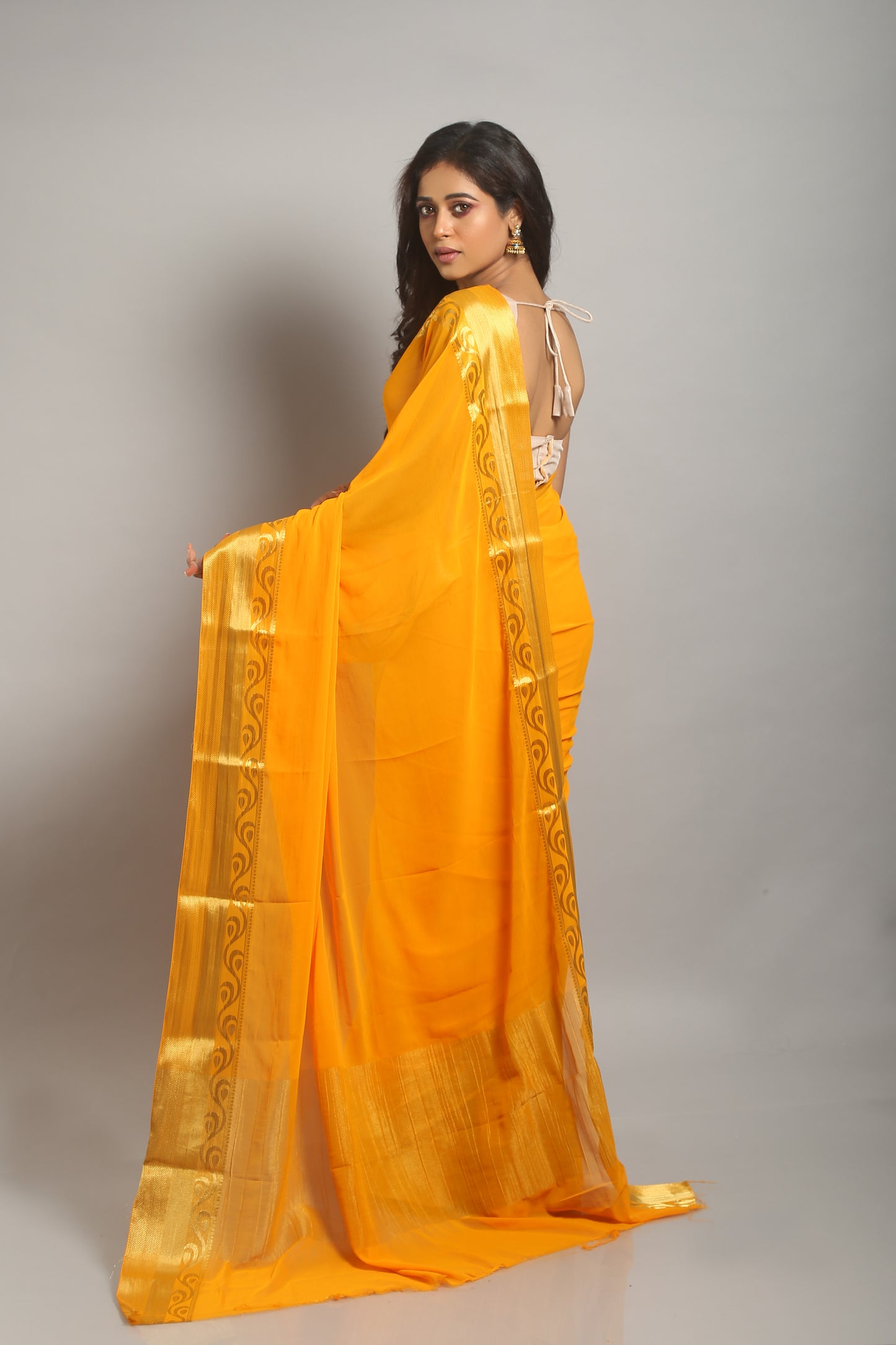 Devoted Amber Saree