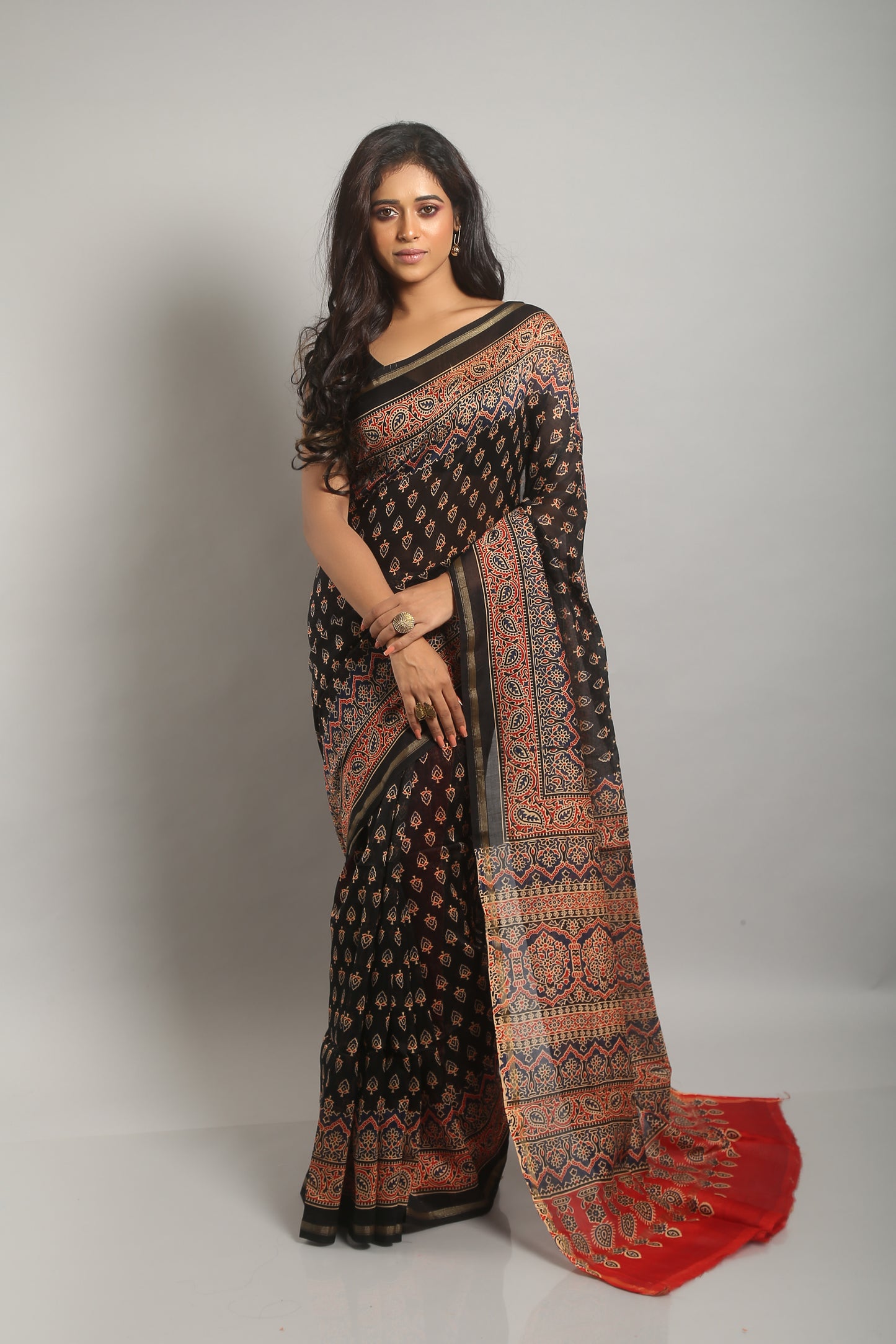 Frank Jetty Cotton Saree