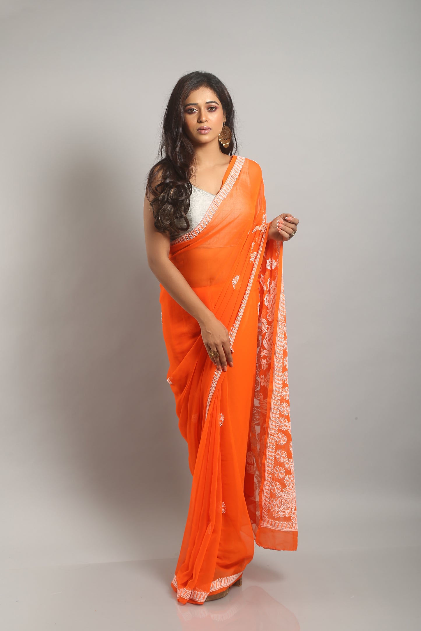 Gaata Rahe Mera Dil-Chikankari Saree