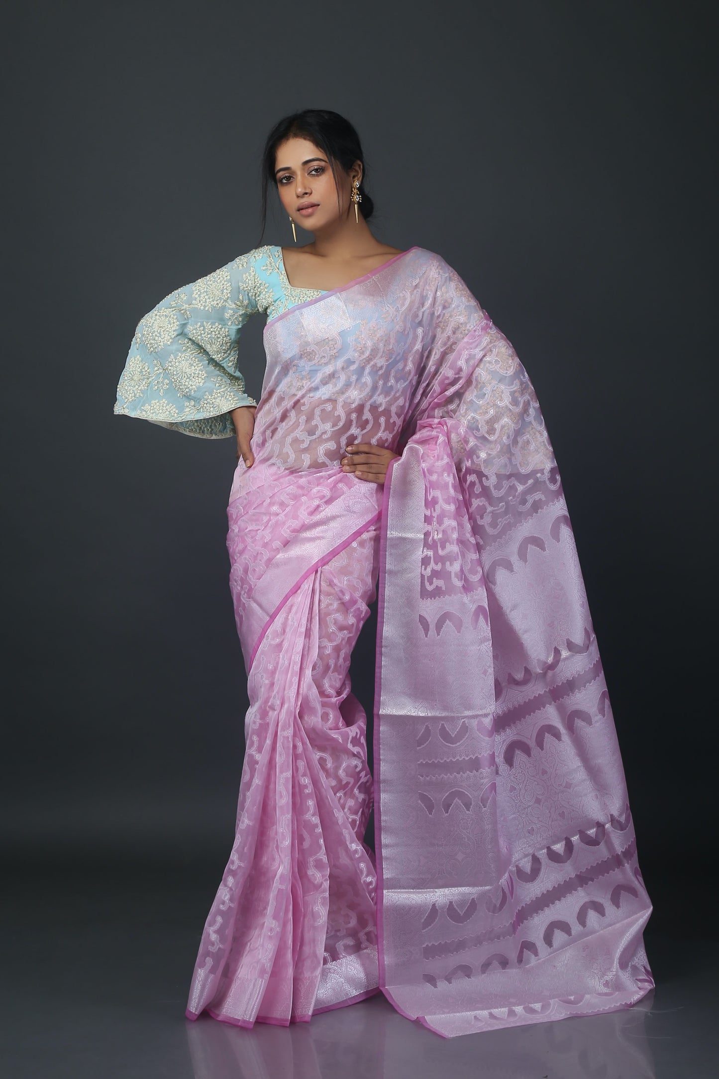 Gracious Rose Saree