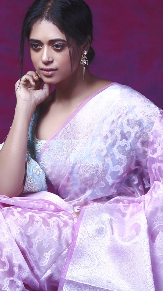Gracious Rose Saree