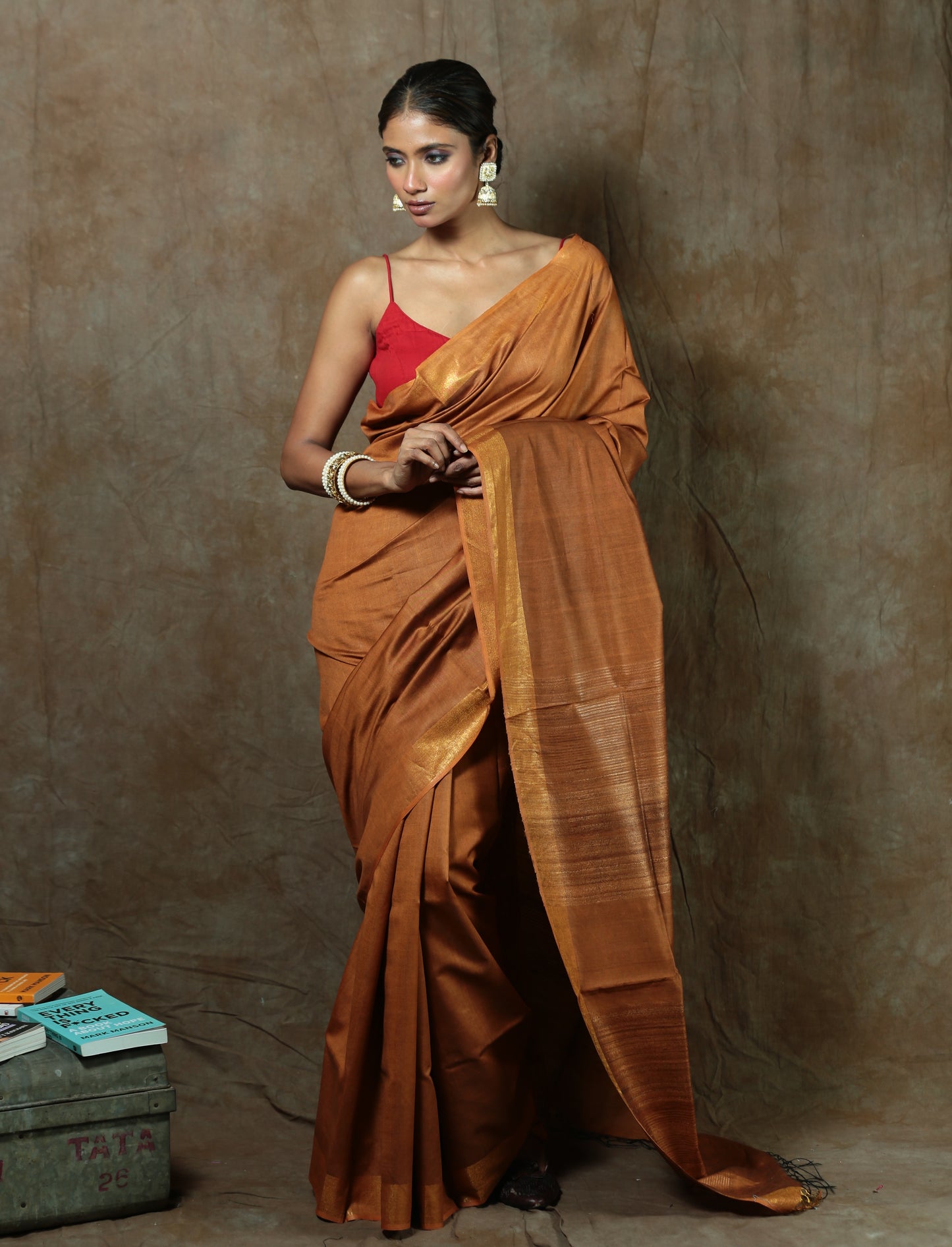 Hamesha Tumko Chaha - Tussar Saree