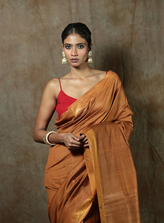 Hamesha Tumko Chaha - Tussar Saree