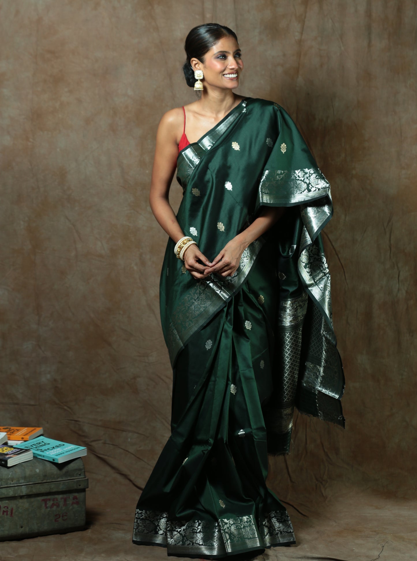 Kho Gaye Hum Kahan - Silk Saree
