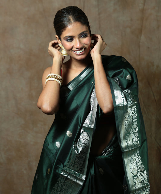 Kho Gaye Hum Kahan - Silk Saree