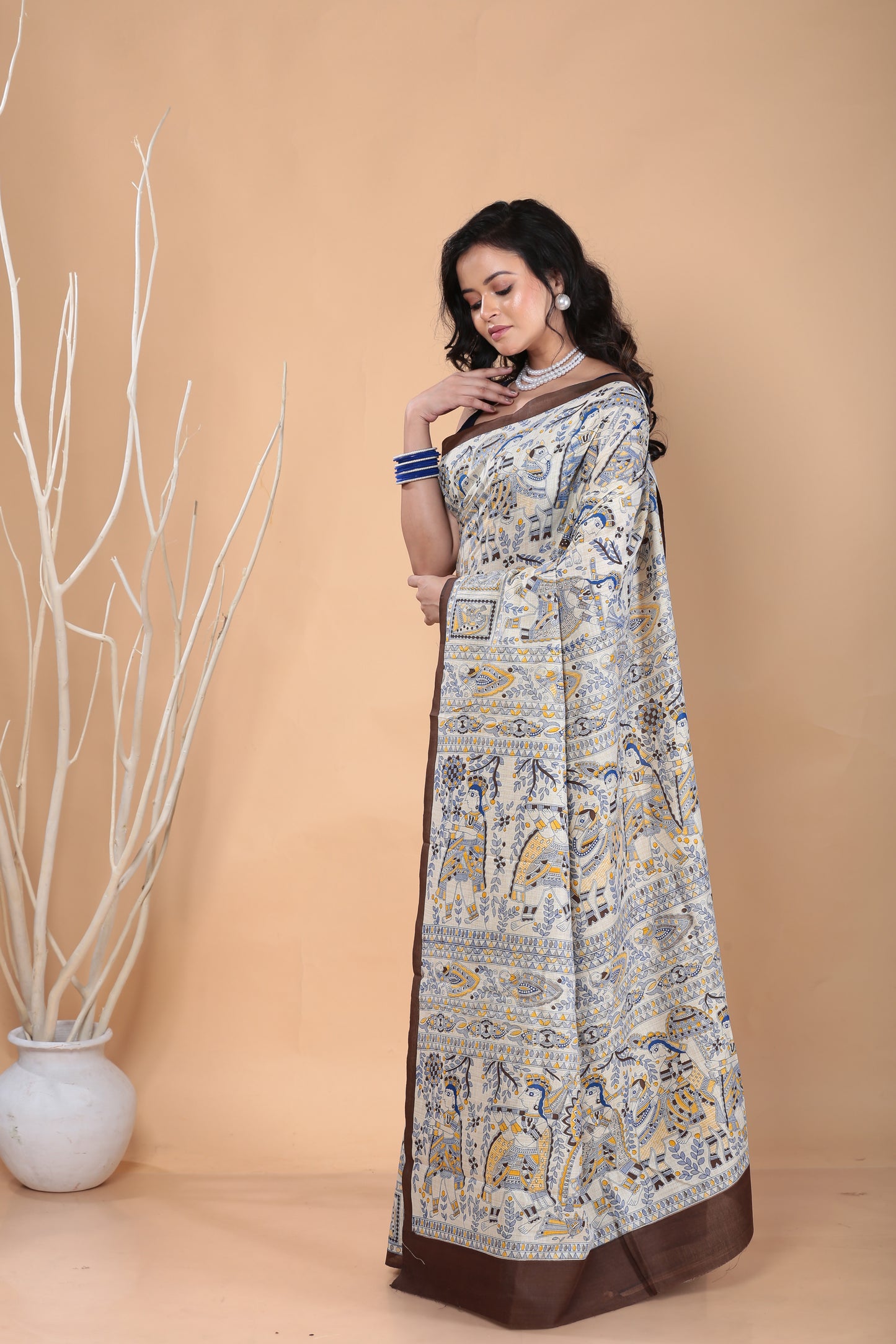 Kora Kagaz Tha - Madhubani Saree