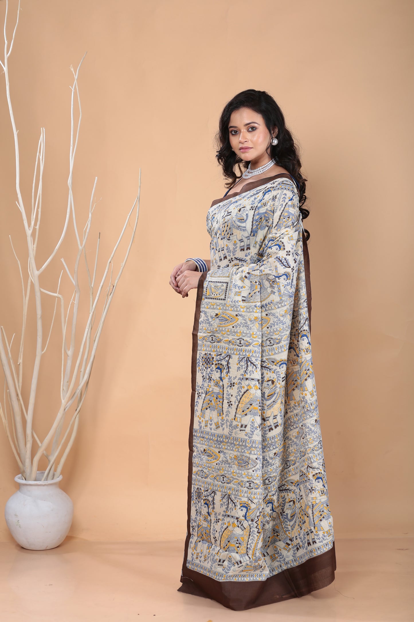 Kora Kagaz Tha - Madhubani Saree