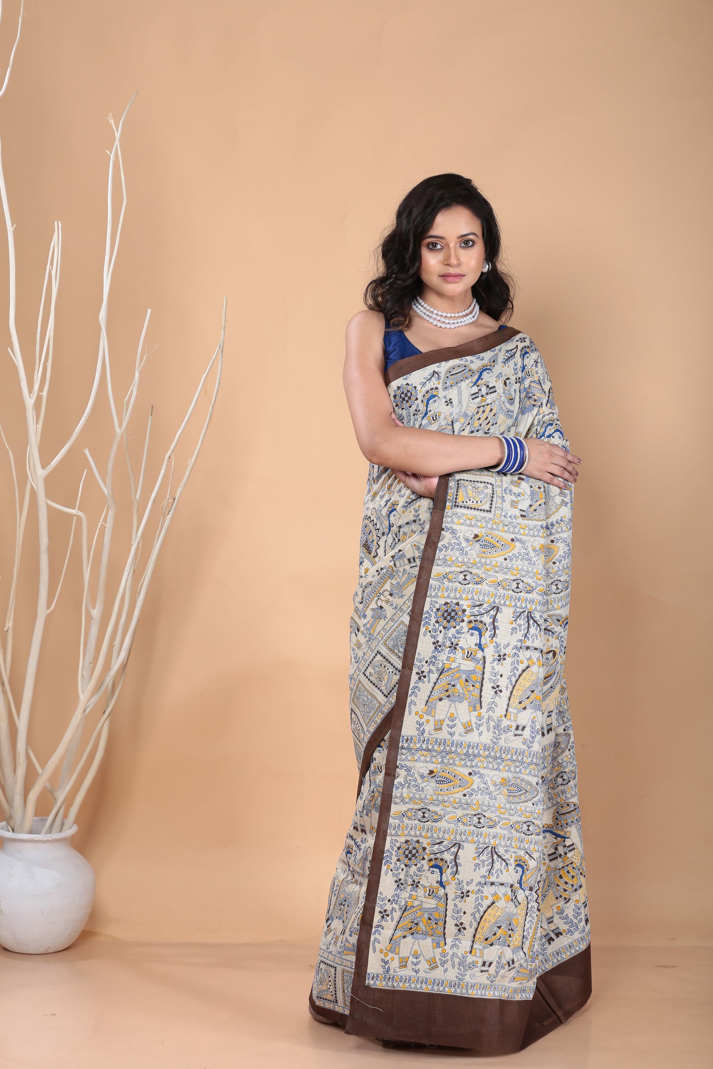 Kora Kagaz Tha - Madhubani Saree