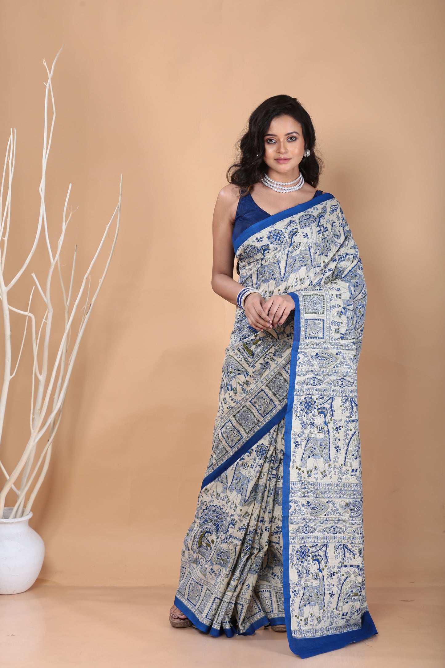 Kora Kagaz Tha - Madhubani Saree