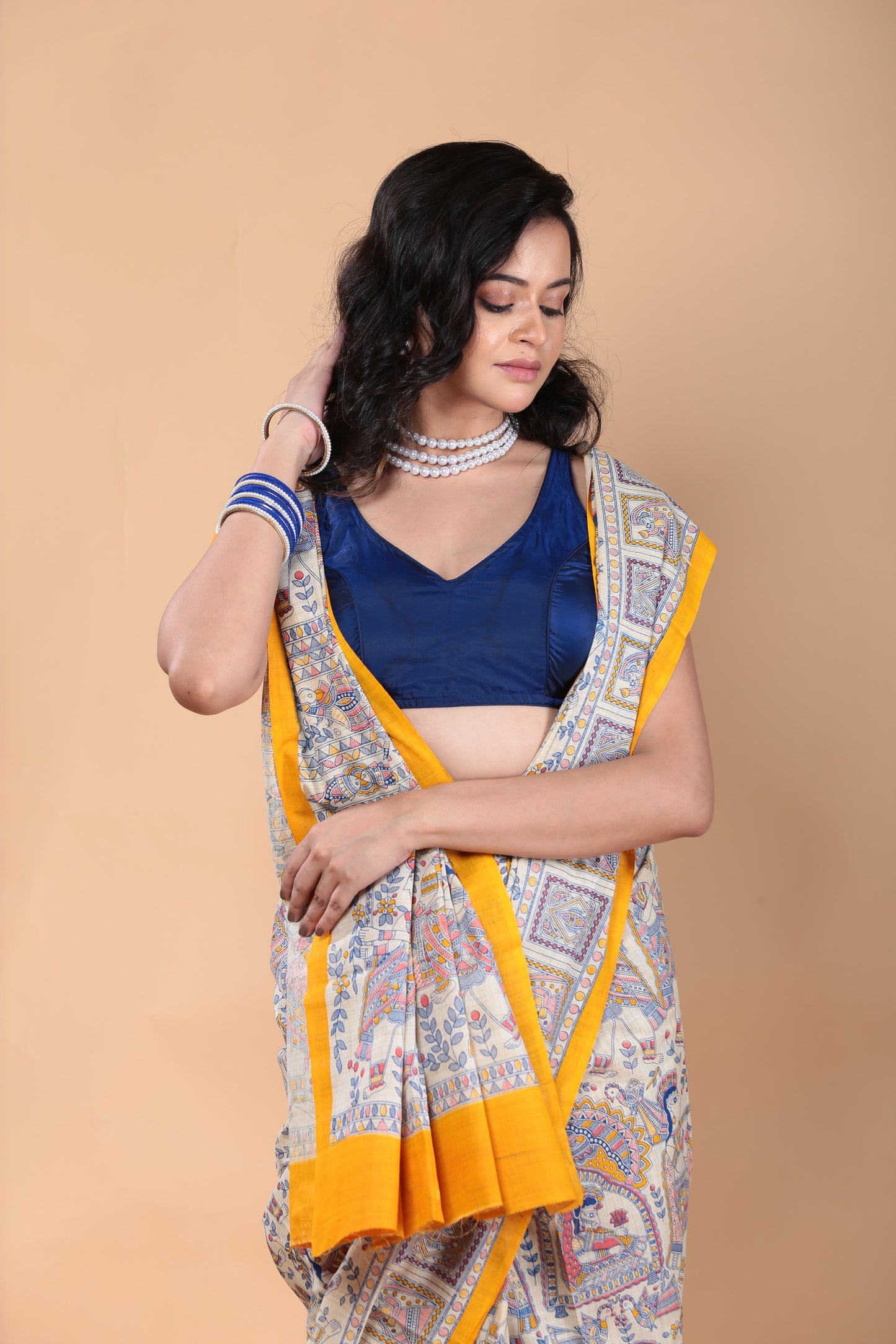 Kora Kagaz Tha - Madhubani Saree
