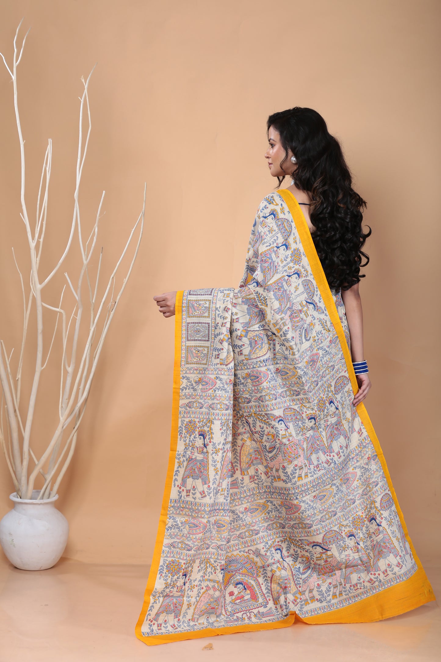 Kora Kagaz Tha - Madhubani Saree
