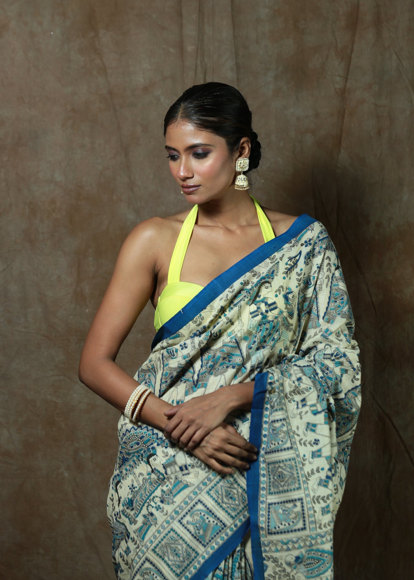 Kora Kagaz Tha - Madhubani Saree