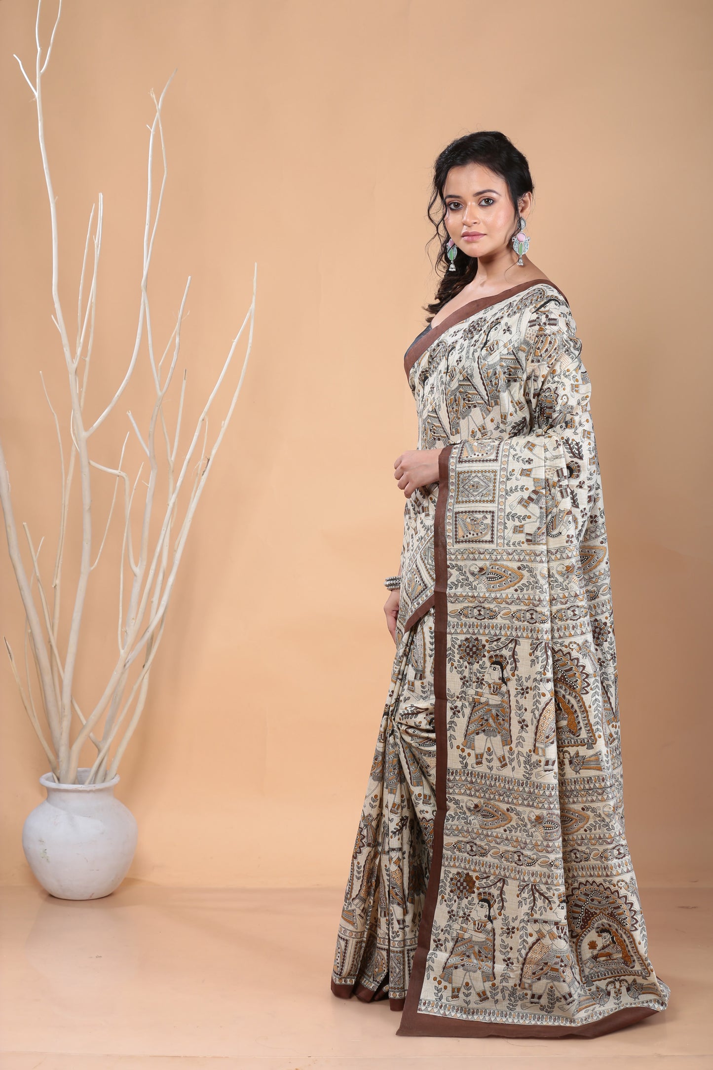 Kora Kagaz Tha - Madhubani Saree