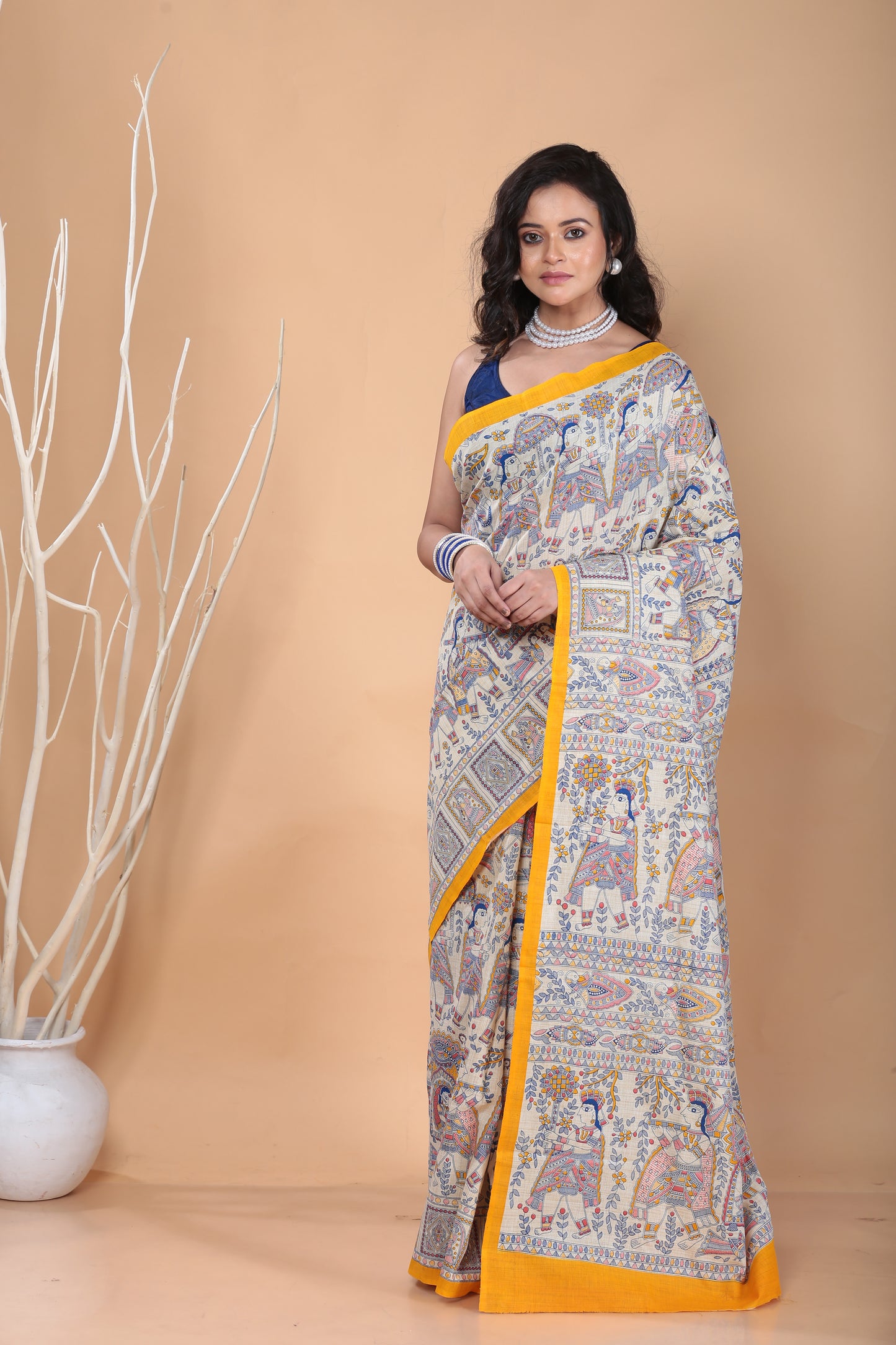 Kora Kagaz Tha - Madhubani Saree