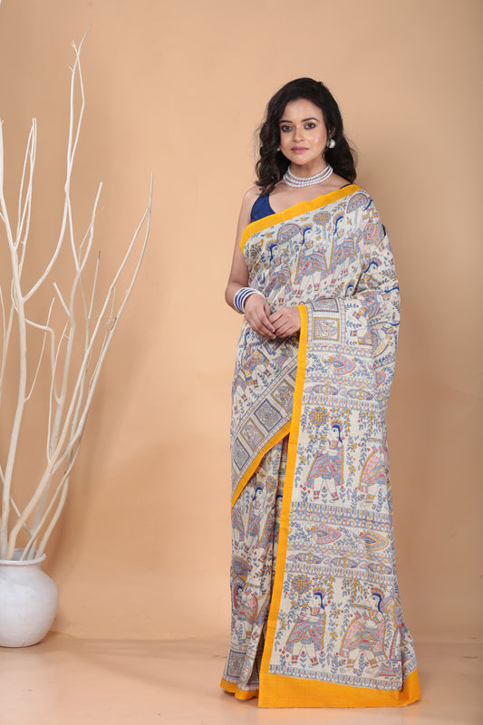 Kora Kagaz Tha - Madhubani Saree