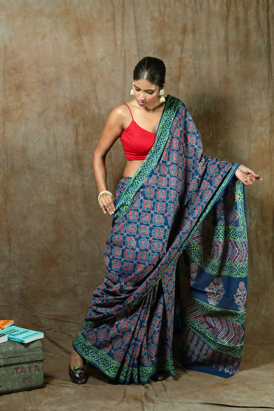 Laung Da Lashkara - Cotton Saree
