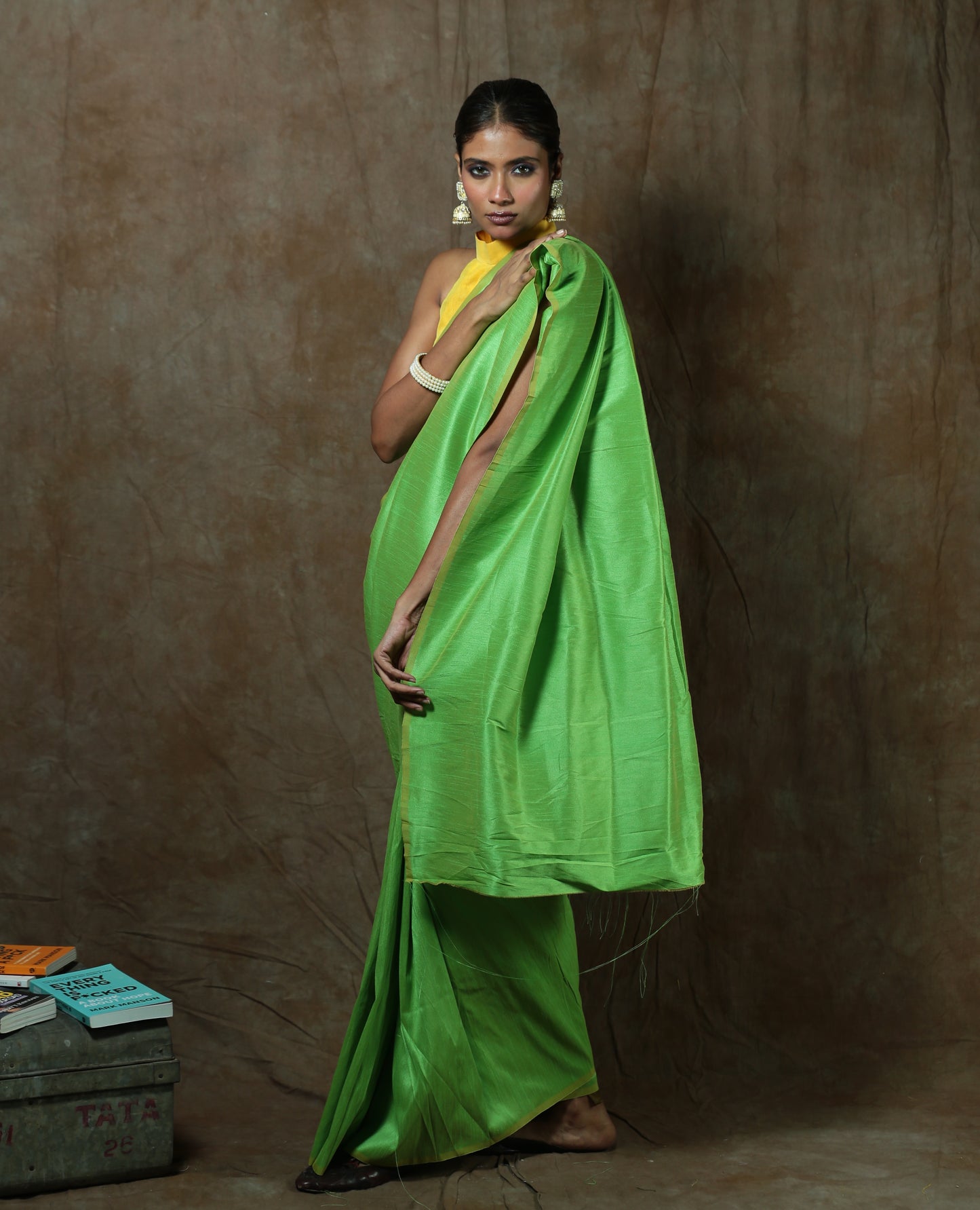 Na Tum Jano Na Hum - Raw Silk Saree
