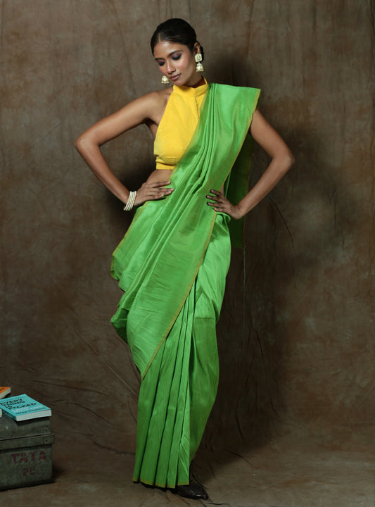 Na Tum Jano Na Hum - Raw Silk Saree