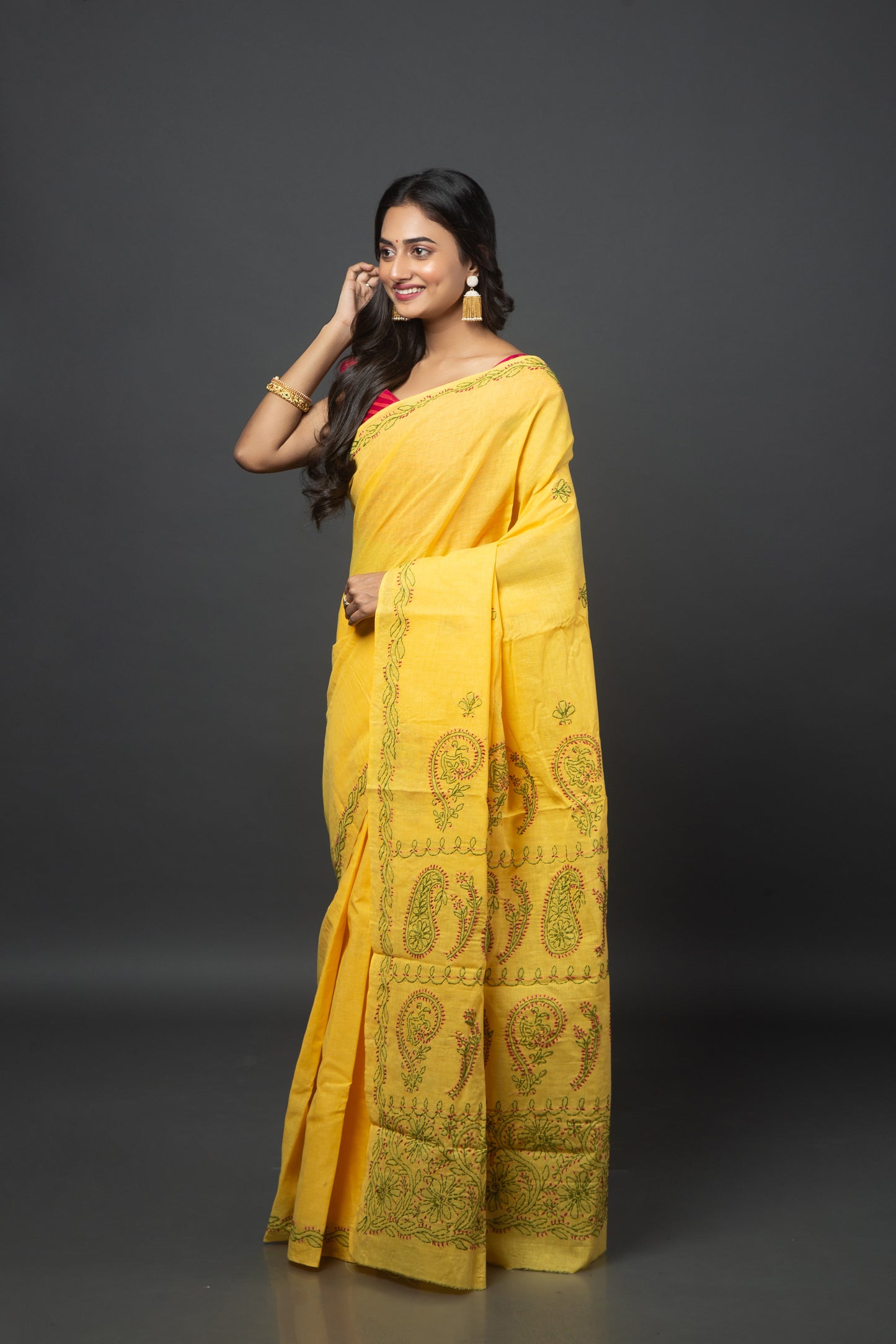 Paisley Park - Cotton Saree