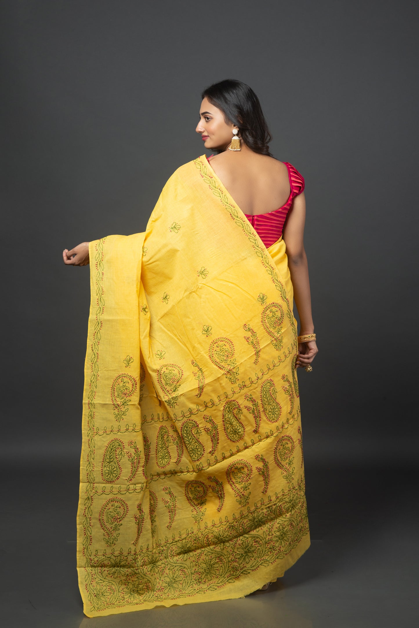 Paisley Park - Cotton Saree