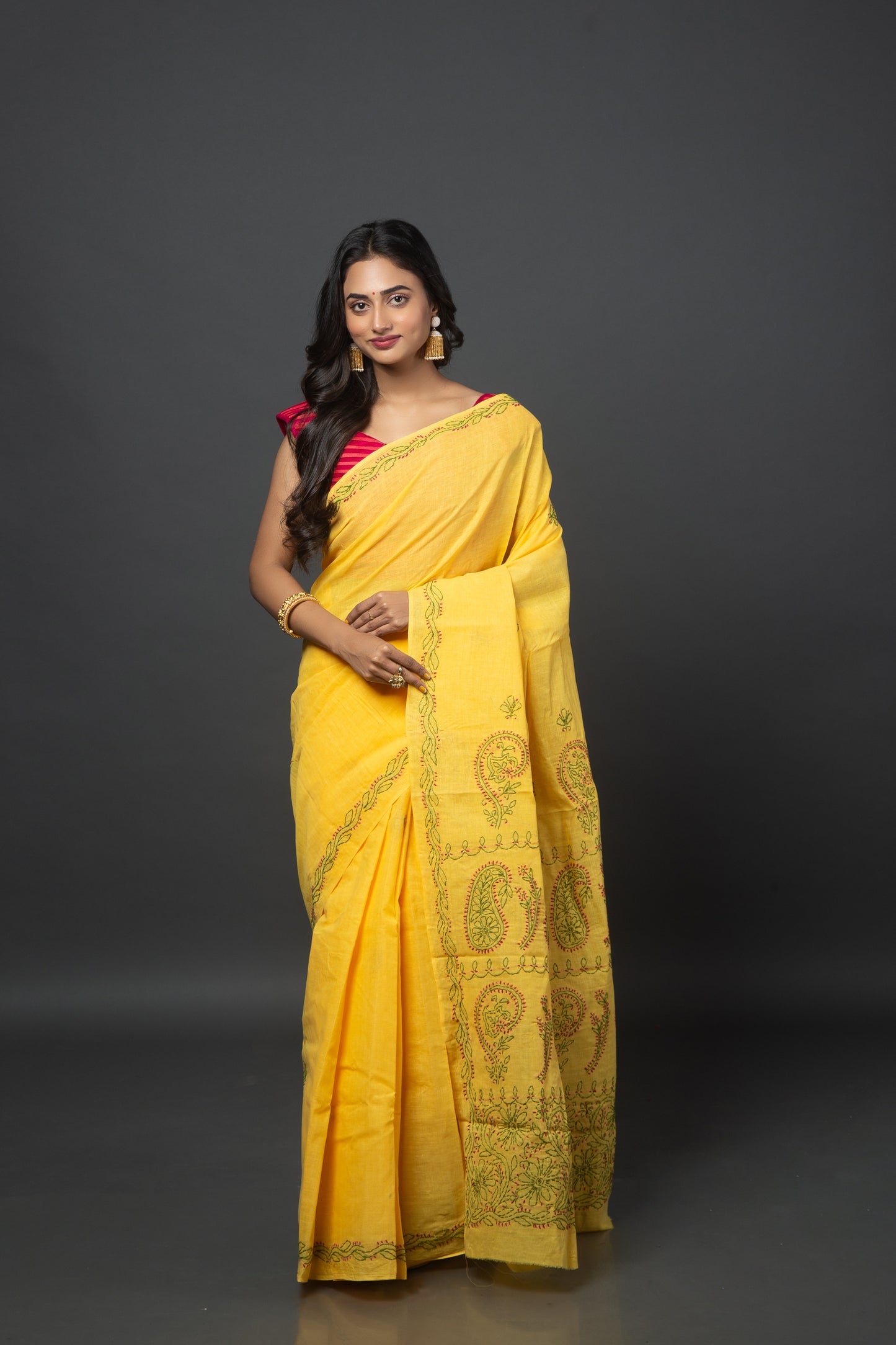 Paisley Park - Cotton Saree