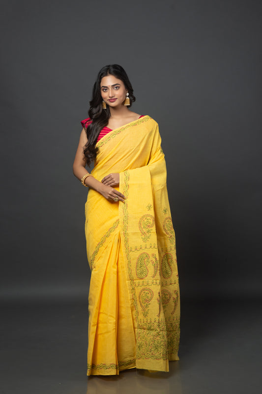 Paisley Park - Cotton Saree