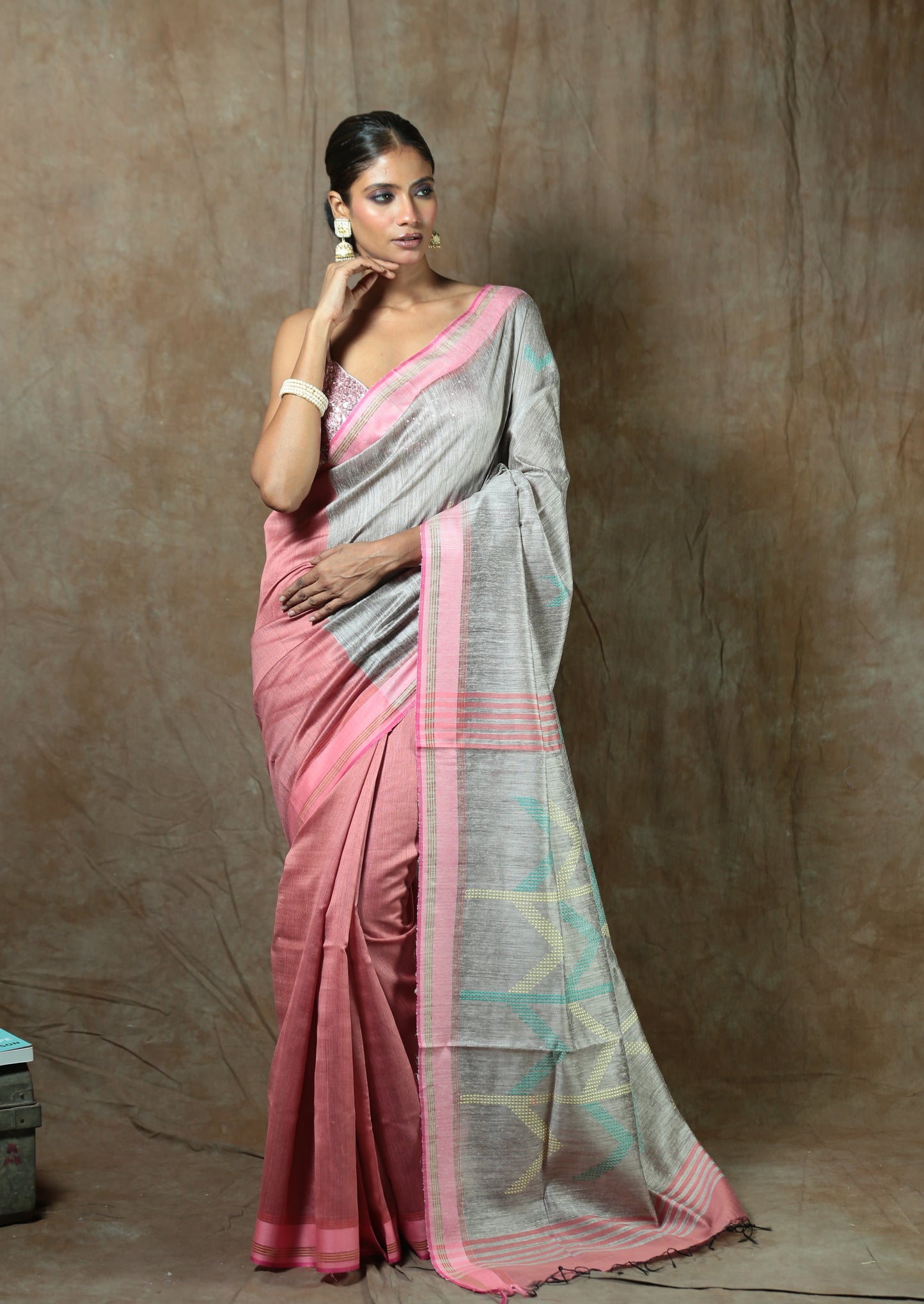 Pyaar Hume Kis Mod Pe - Tussar Saree
