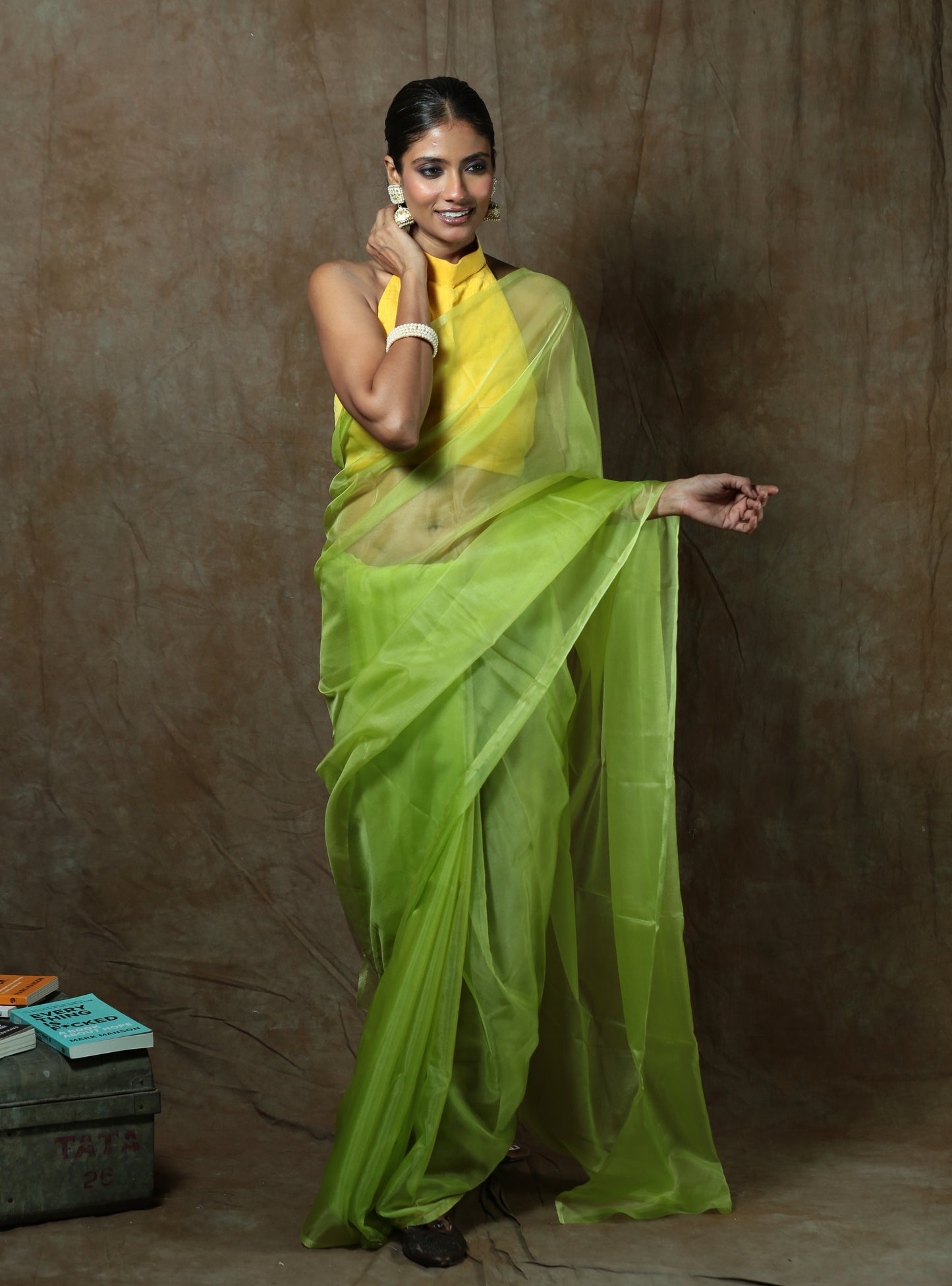 Raatan Lambiyan - Organza Saree