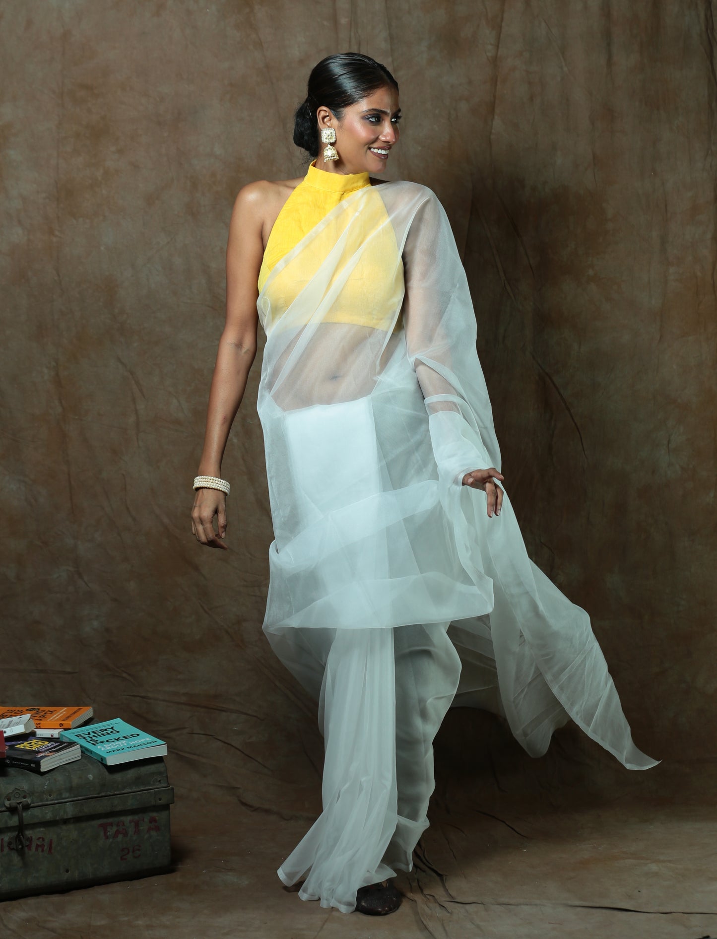 Raatan Lambiyan - Organza Saree