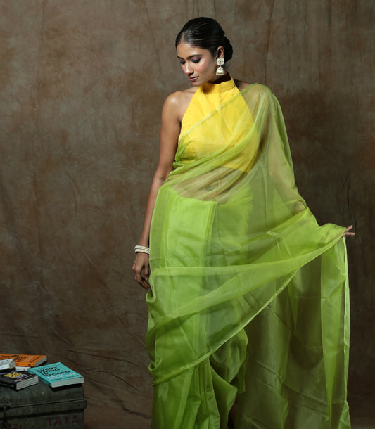 Raatan Lambiyan - Organza Saree
