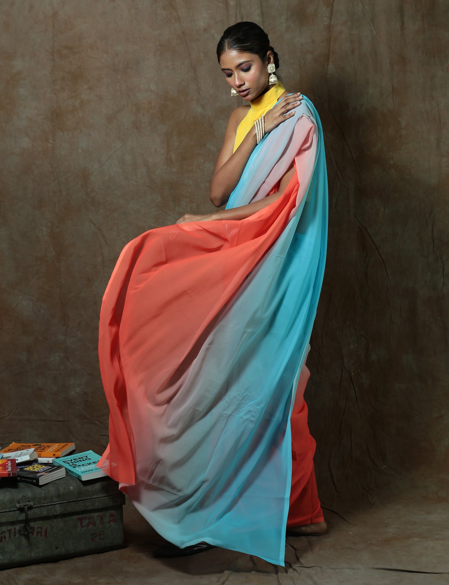 Rocky aur Rani - Chiffon Saree