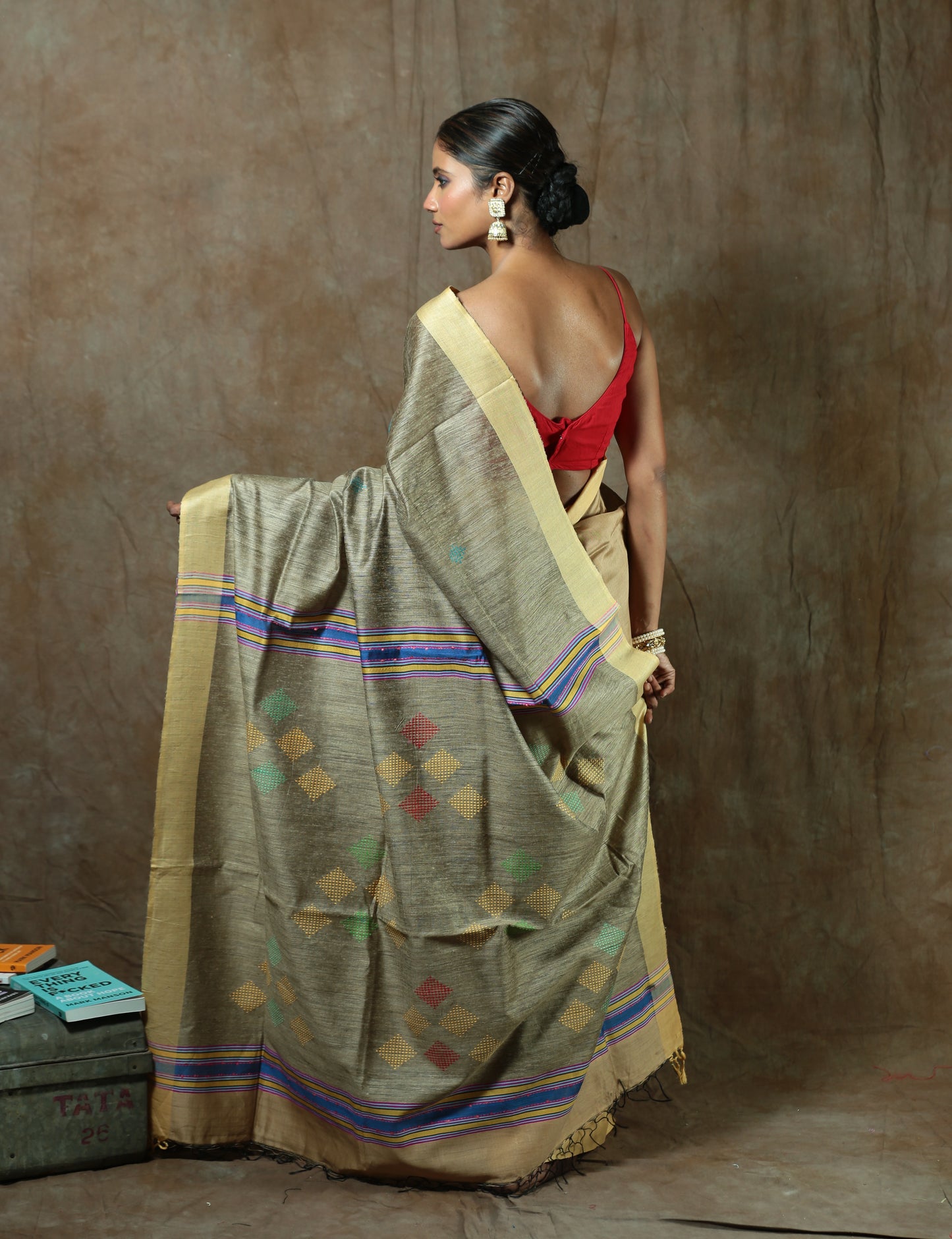 Silsila Ye Chahat Ka - Tussar Saree