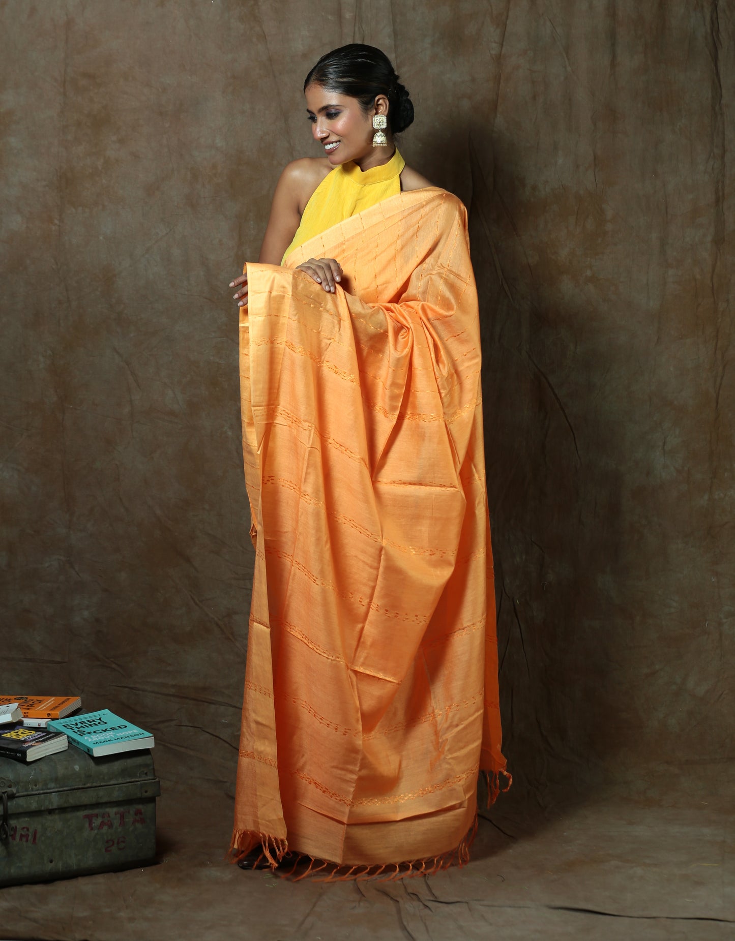 Ude Jab Jab Zulfein - Cotton Saree