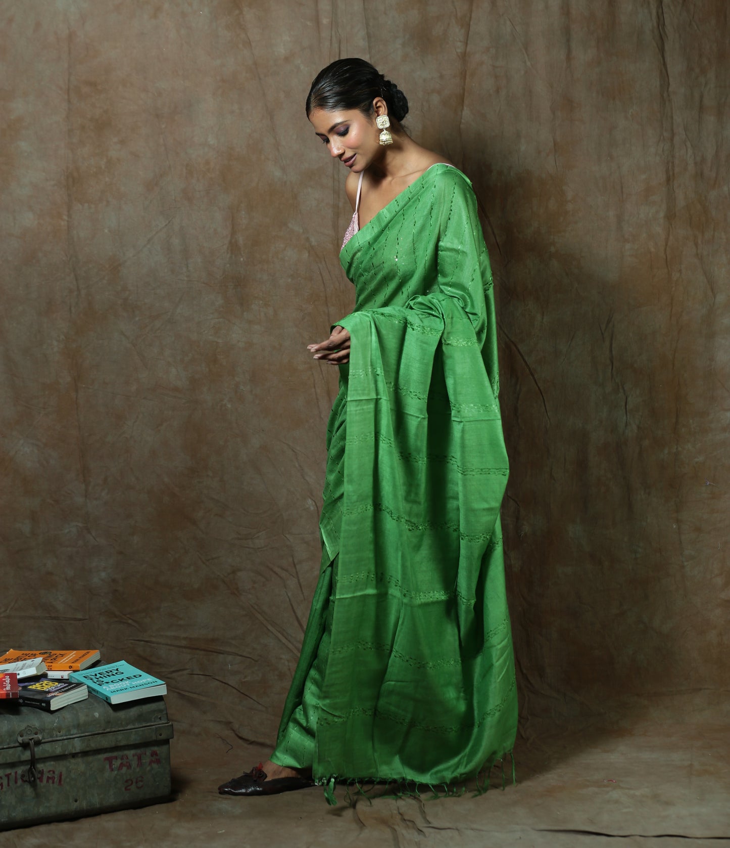 Ude Jab Jab Zulfein - Cotton Saree